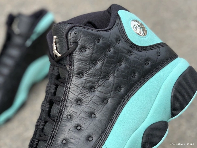 Rep Retro Black 13 Green Island Jordan 414571-030 Air 0605